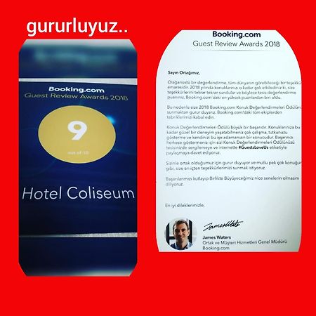 Hotel Coliseum Istanboel Buitenkant foto